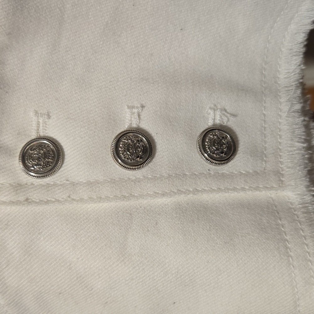 Elegant White Tweed Nanette Lepore Jacket - Picture 5 of 9